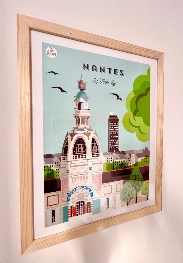 St Nazaire - L'Art Deco - Stationnement Gratuit - Centre Ville - Wifi Fibre Saint-Nazaire  Ngoại thất bức ảnh